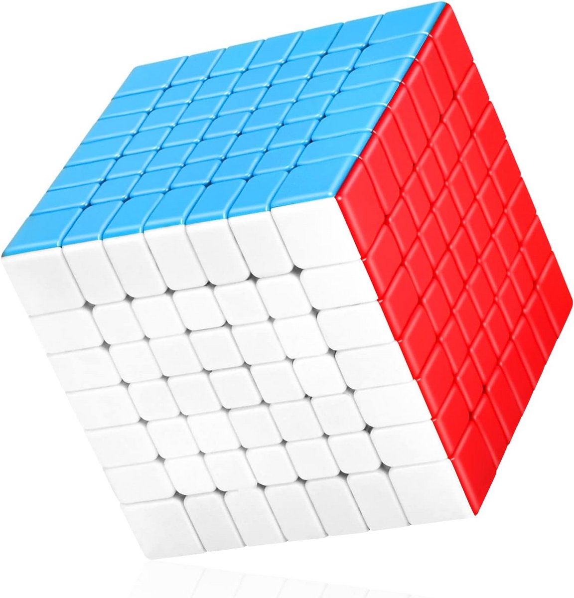 Professionele 7x7 Speed Cube - Stickerloze Magische Puzzel Kubus voor Hersenkrakers en Training