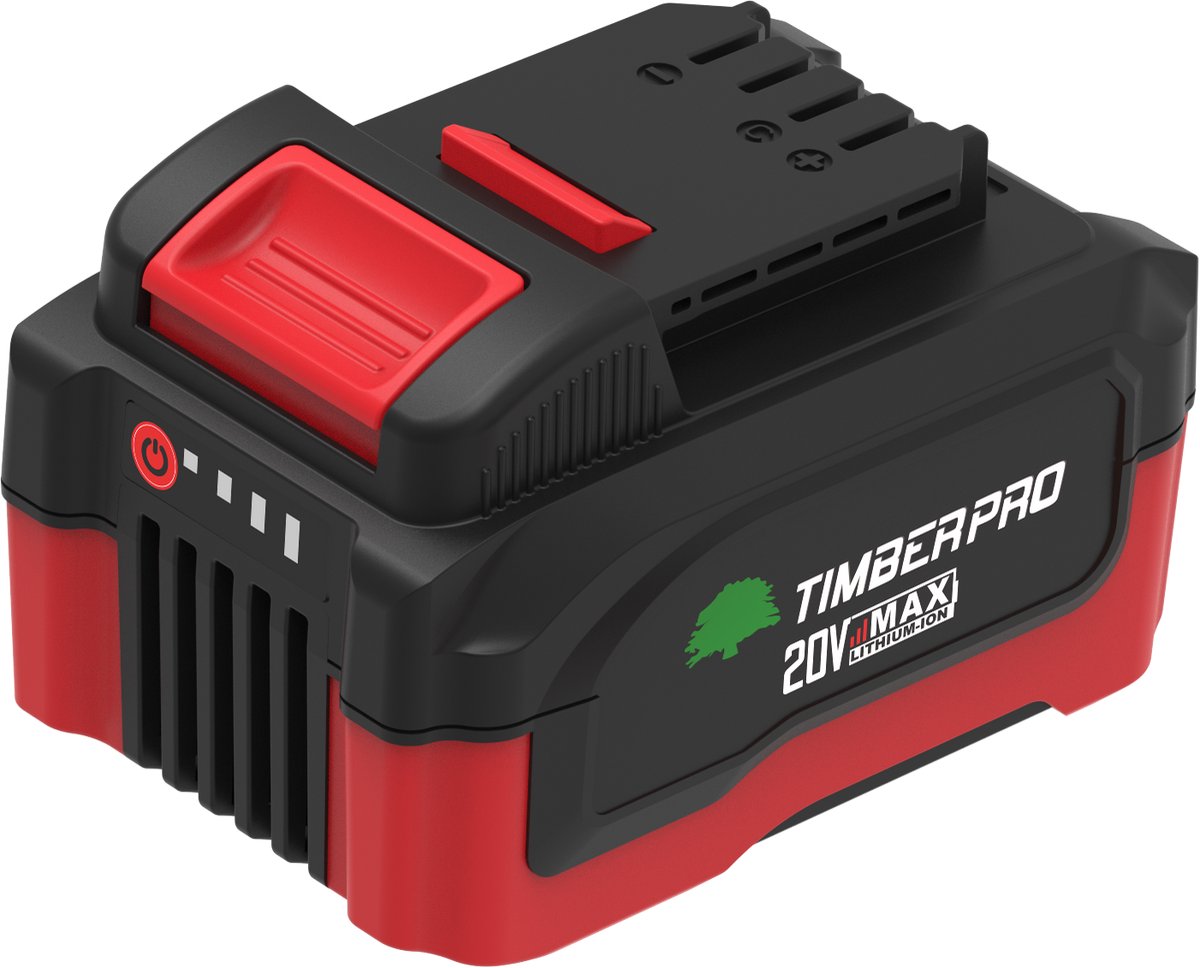 TIMBERPRO - Bladblazer op batterij 20V (incl. 2A batterij en lader), compatibel met batterijen Makita, Dewalt, Milwaukee – foto 6
