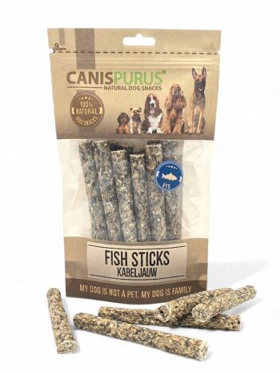 Canis Purus Fish Sticks Kabeljauw-100gr