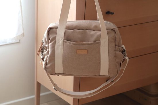 Béaba Paris Luiertas - Unisex Design - 16L Opbergruimte - Isothermisch Vak - Inclusief Verzorgingsmatje - Clay van Beaba — afbeelding 5