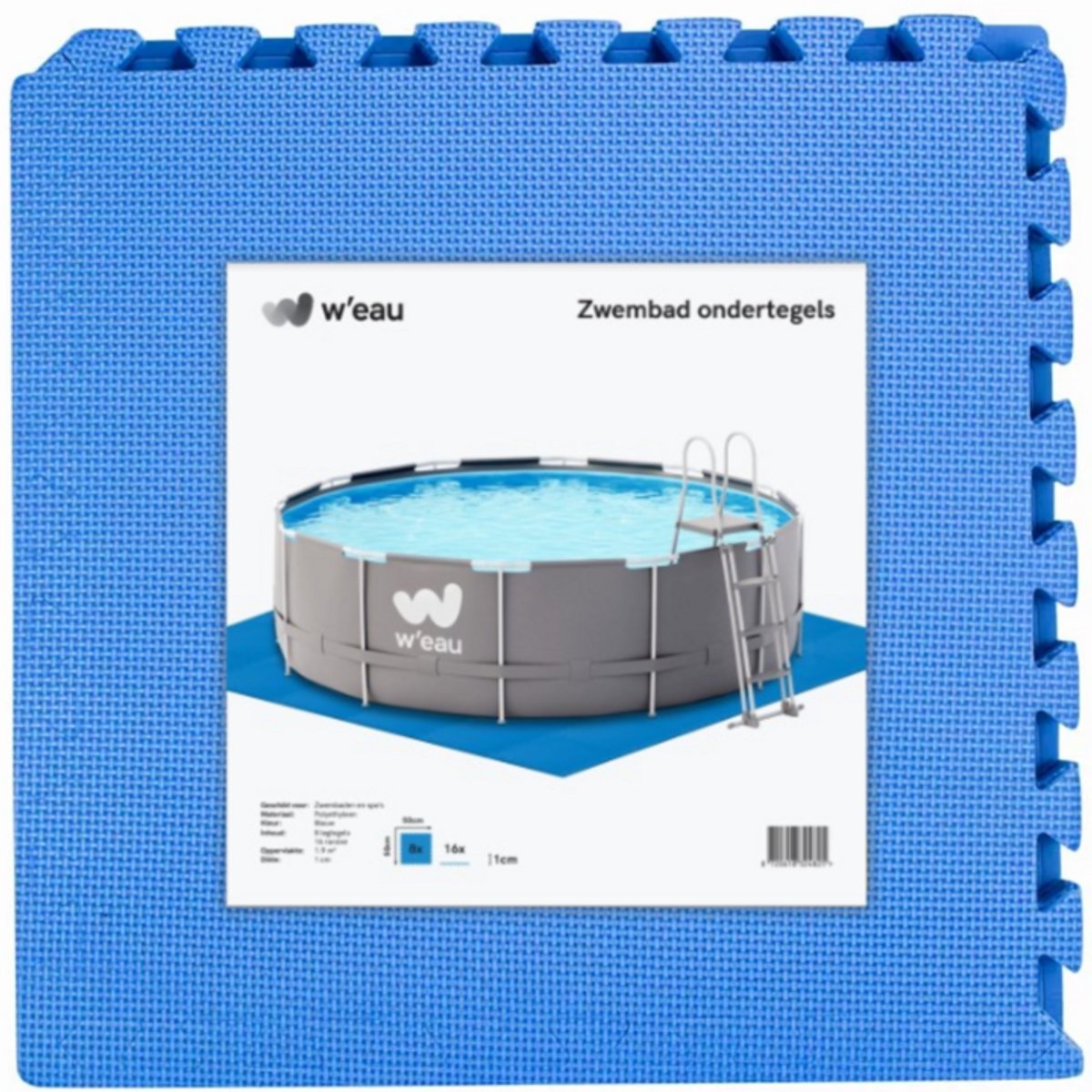 Intex Zwembadtegels - 50 cm x 50 cm x 1 cm - Blauw — afbeelding 9