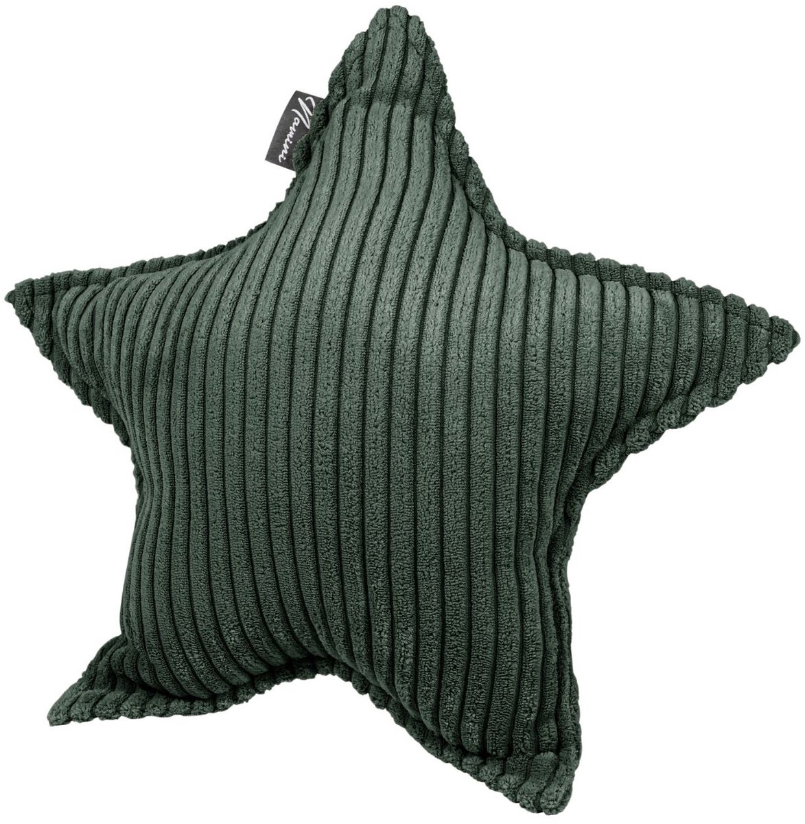 Namini Kussen | Kussentjes voor Kinderkamer & Woonkamer | Gevuld | Vloeistofafstotend | Volledig Uitwasbaar | Handgemaakt | Kussens | Sierkussen | Ster | Groen | 40x40xcm