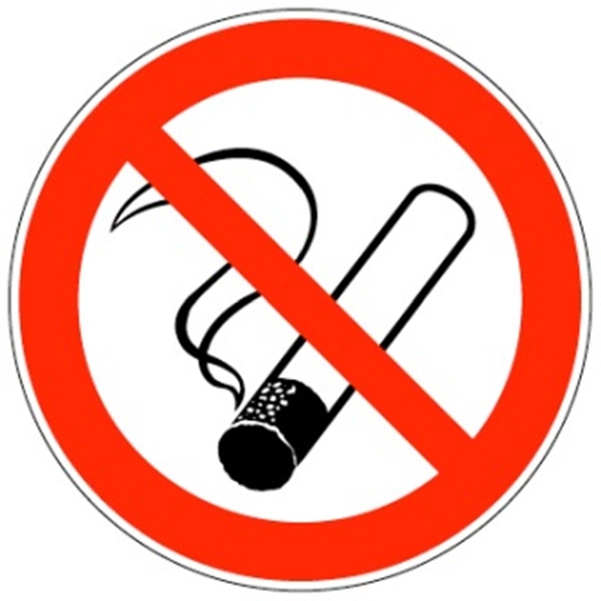 Picto Roken Verboden Sticker 50 Mm 3230.01