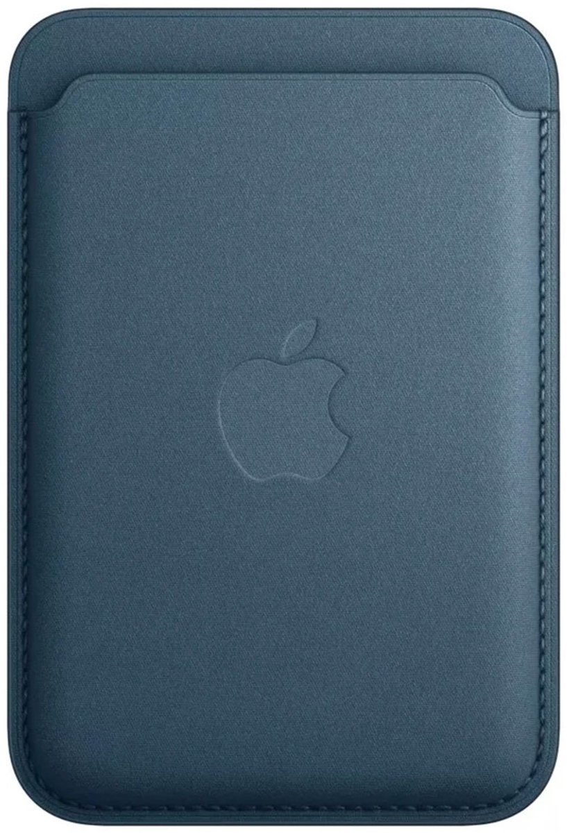 Apple - FineWoven Wallet - MagSafe - iPhone - Pacific Blue