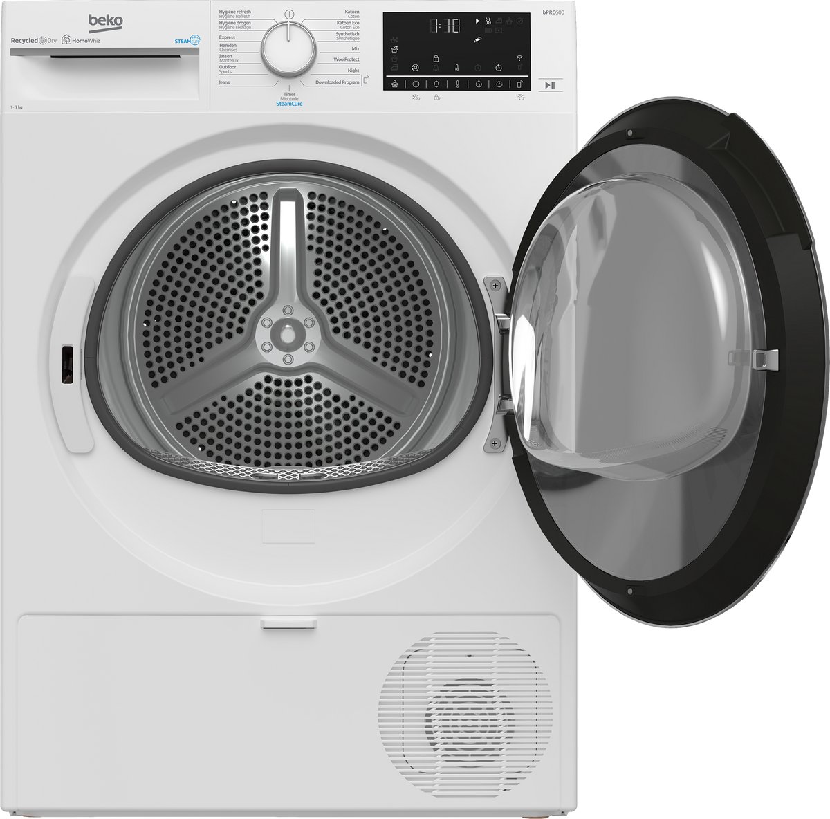Beko B5T4724W Wasdroger - Warmtepompdroger - 7kg - Energielabel B - Nieuwste model 2026