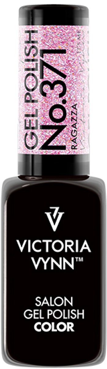 Victoria Vynn – Salon Gelpolish 371 Ragazza - roze glitters shimmers - gel polish - gellak - nagels - nagelverzorging - nagelstyliste - uv / led - nagelstylist - callance