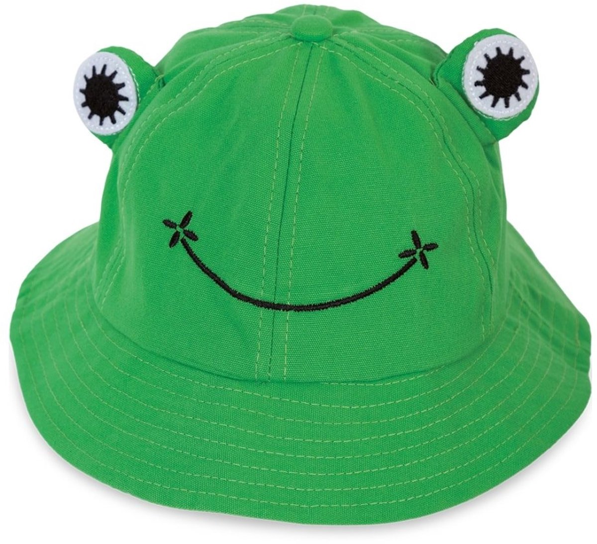 Buckethat kikker - Groen - One size