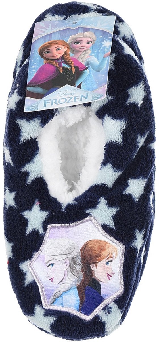 Disney Frozen Stars Blauwe winterpantoffels voor kinderen 31/34