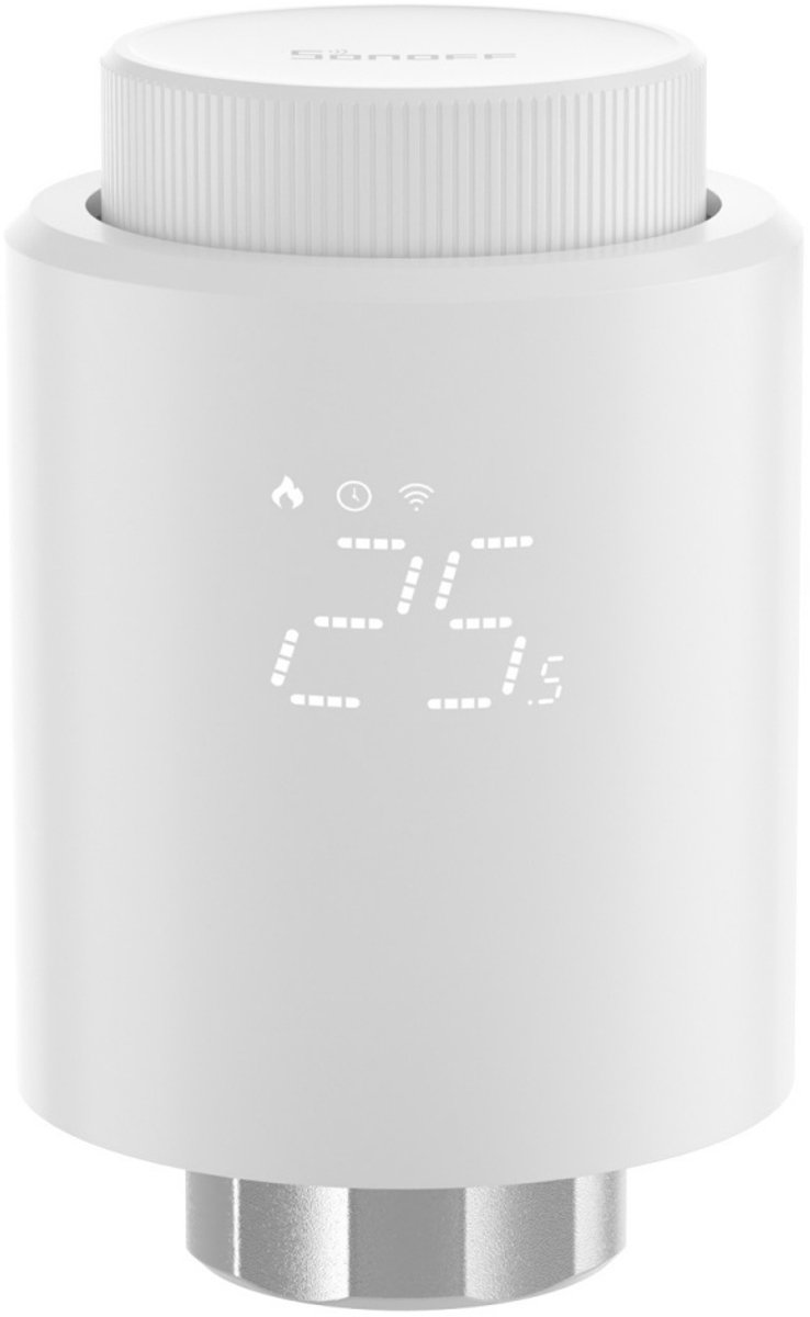 longziming -Thermostaat - Ventielactuator - Slimme thermostaat - Radiator Thermostat1% Precisie Openingsregeling - 1 Stuk - Wit