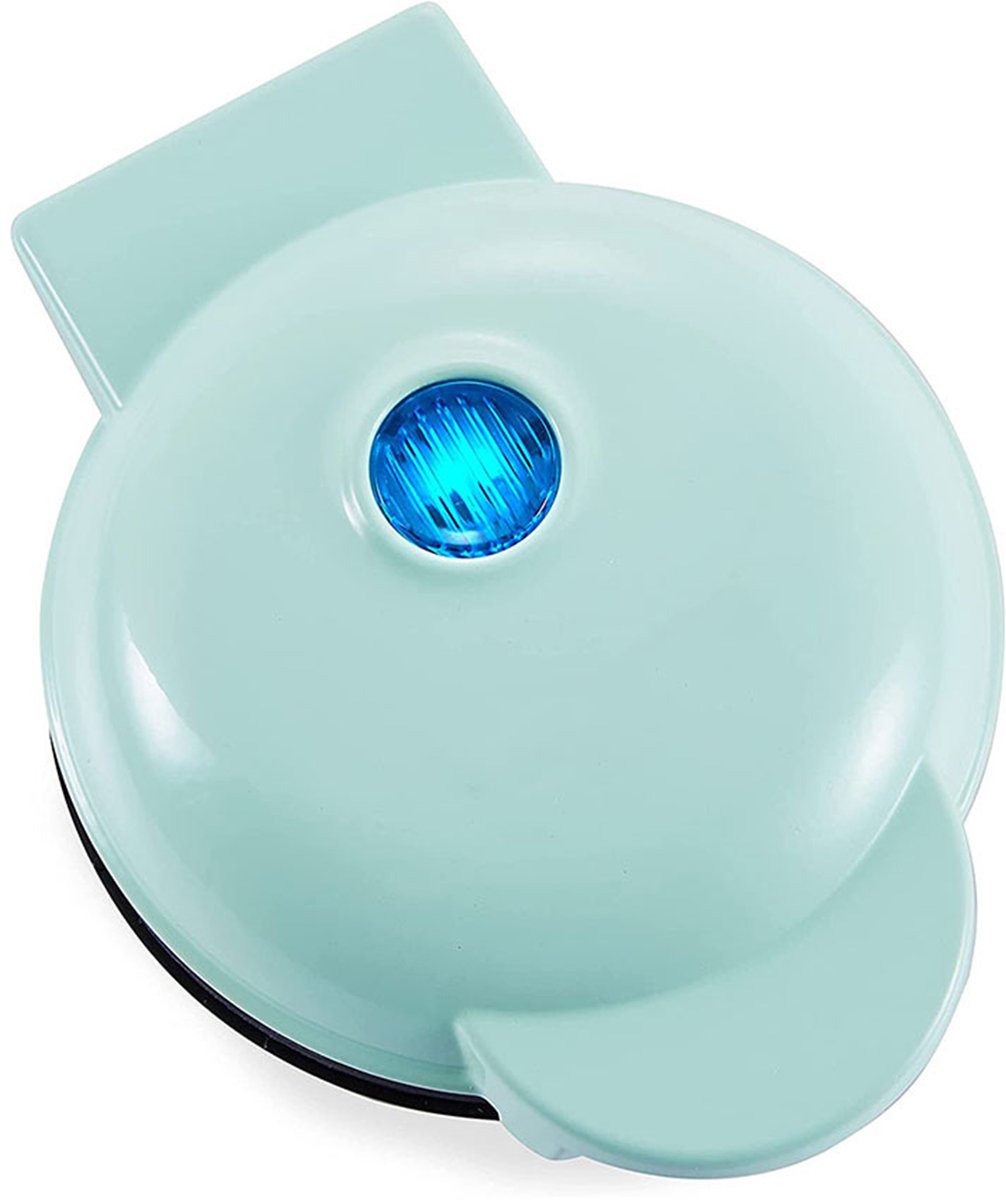NAXSIR Mini Ontbijtapparaat - Rond wafelmaker / Wafelijzer voor Thuis — cadeau in Kookcadeaus - foto 2