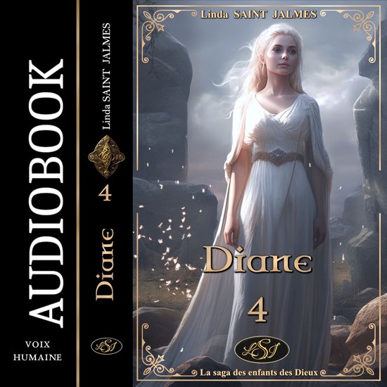 La saga des enfants des dieux : 4 - Diane - cover