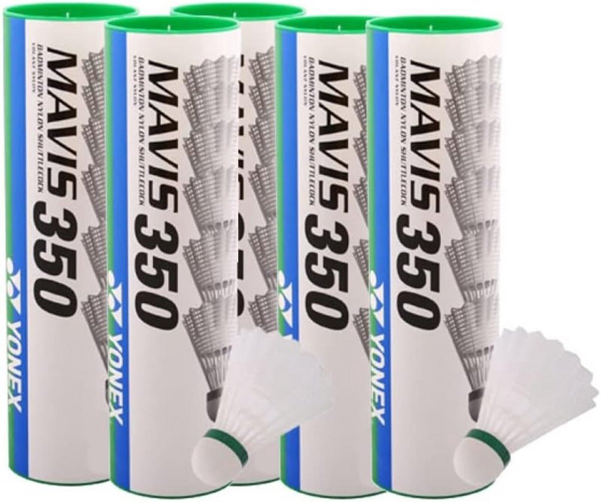 18 Stuks Nylon Badminton Shuttles Midden-snel, Ideaal voor Training en Ontspanning