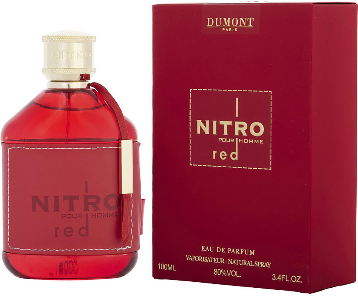 NITRO RED POUR HOMME by Dumont EAU DE PARFUM 100ML