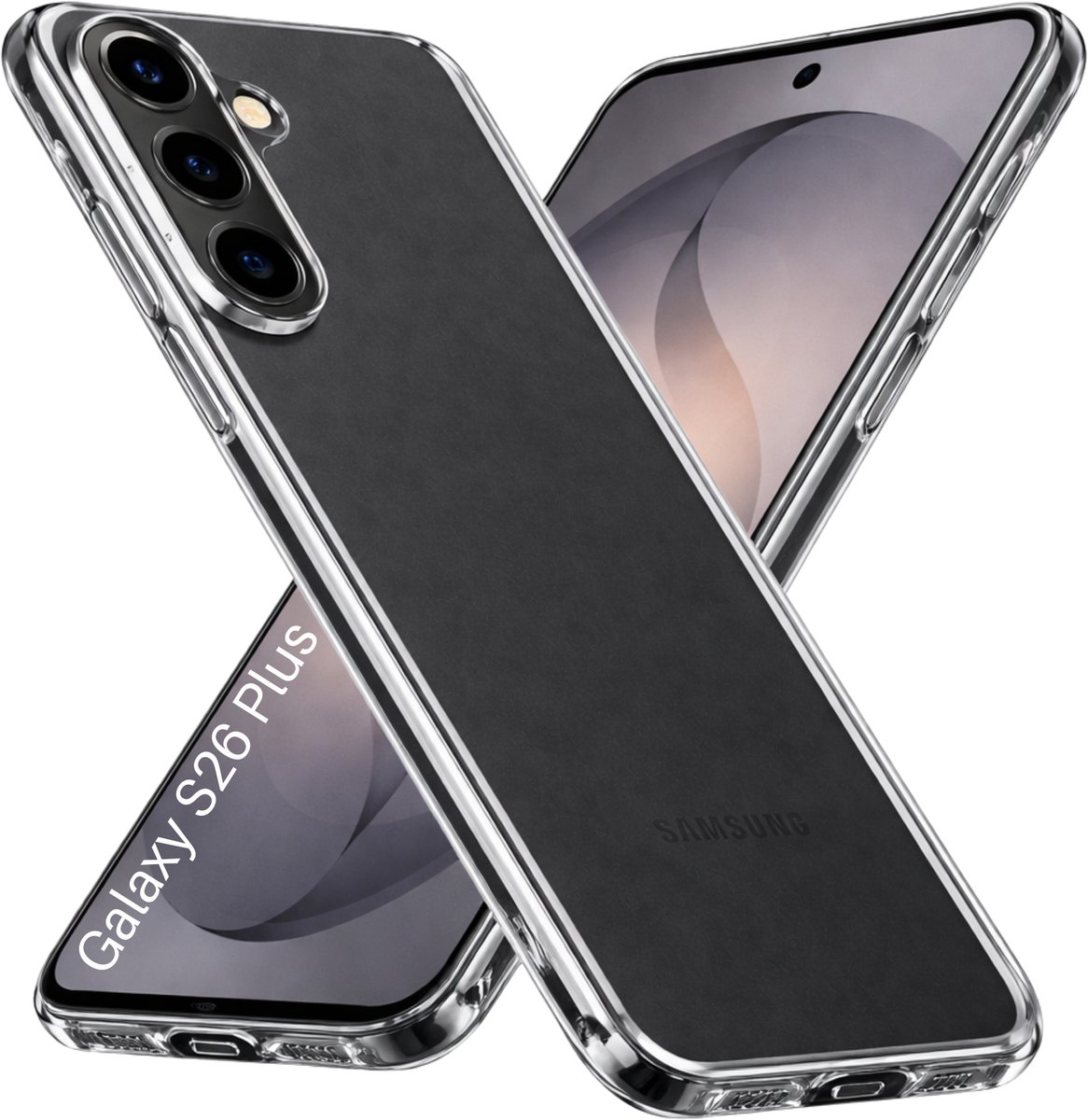 Hoesje voor Samsung Galaxy S26 Plus - Siliconen Gel TPU Transparant Flexibele bescherming Ultradun
