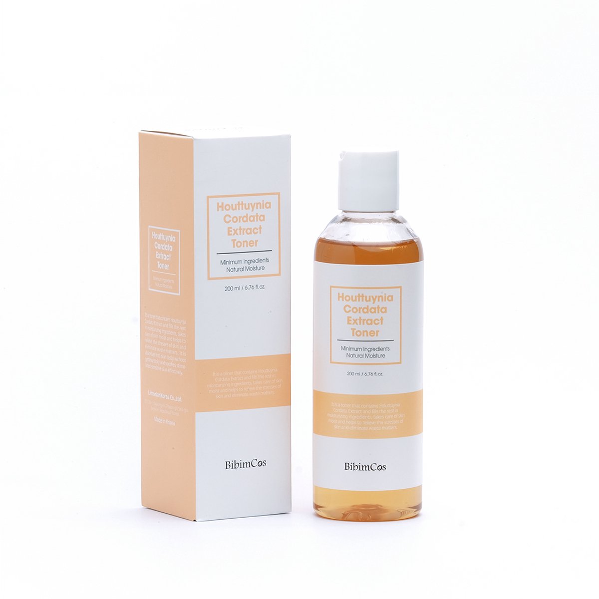 Bibimcos Hottuynia Cordata Extrait Tonique 200 ml – Tonique Purifiant