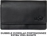 Portemonnee dames - Portemonnee - Portefeuille dames - Beurs - Dames portemonnee - Dames portemonnee leer - Cadeau - Vrouwen cadeautjes - Cadeau voor vrouw - Kado vrouwen - Kado vrouwen verjaardag - Cadeau voor vriendin - Voor haar - Cadeau voor mama