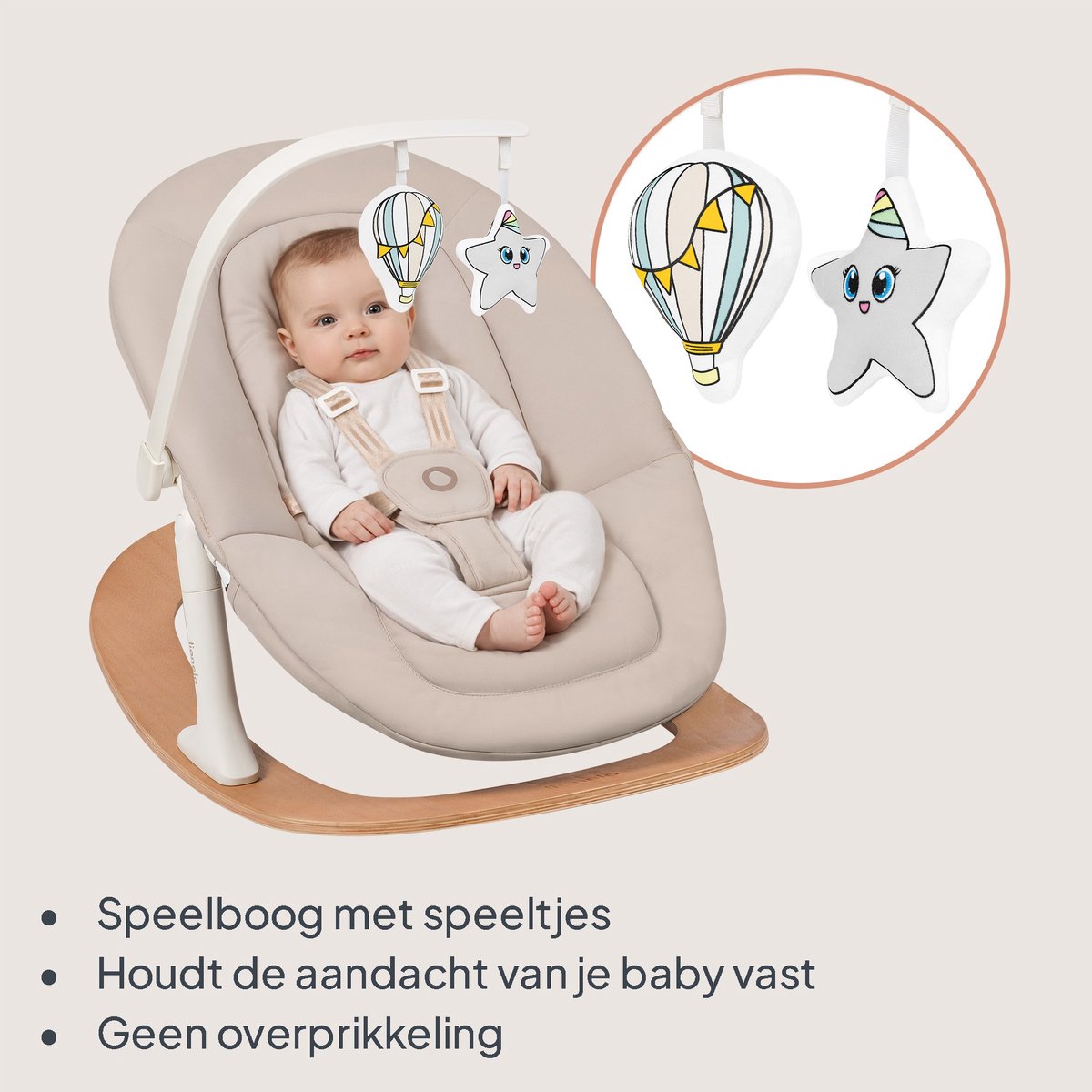 Lionelo Celia Rocker - Wipstoel Baby thumbnail 6