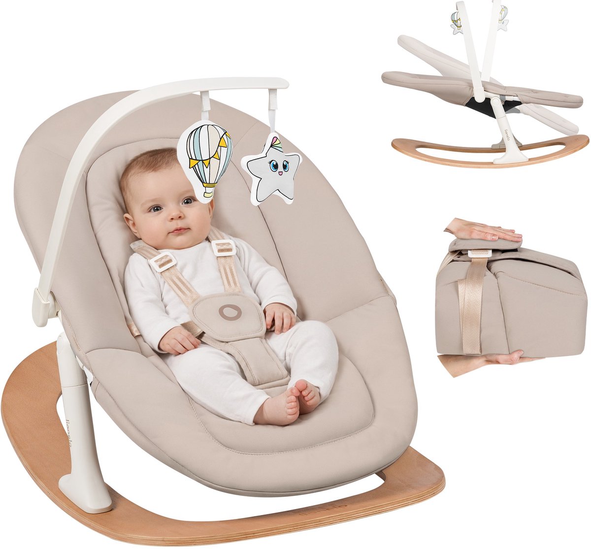 Lionelo Celia Rocker - Wipstoel Baby thumbnail 2