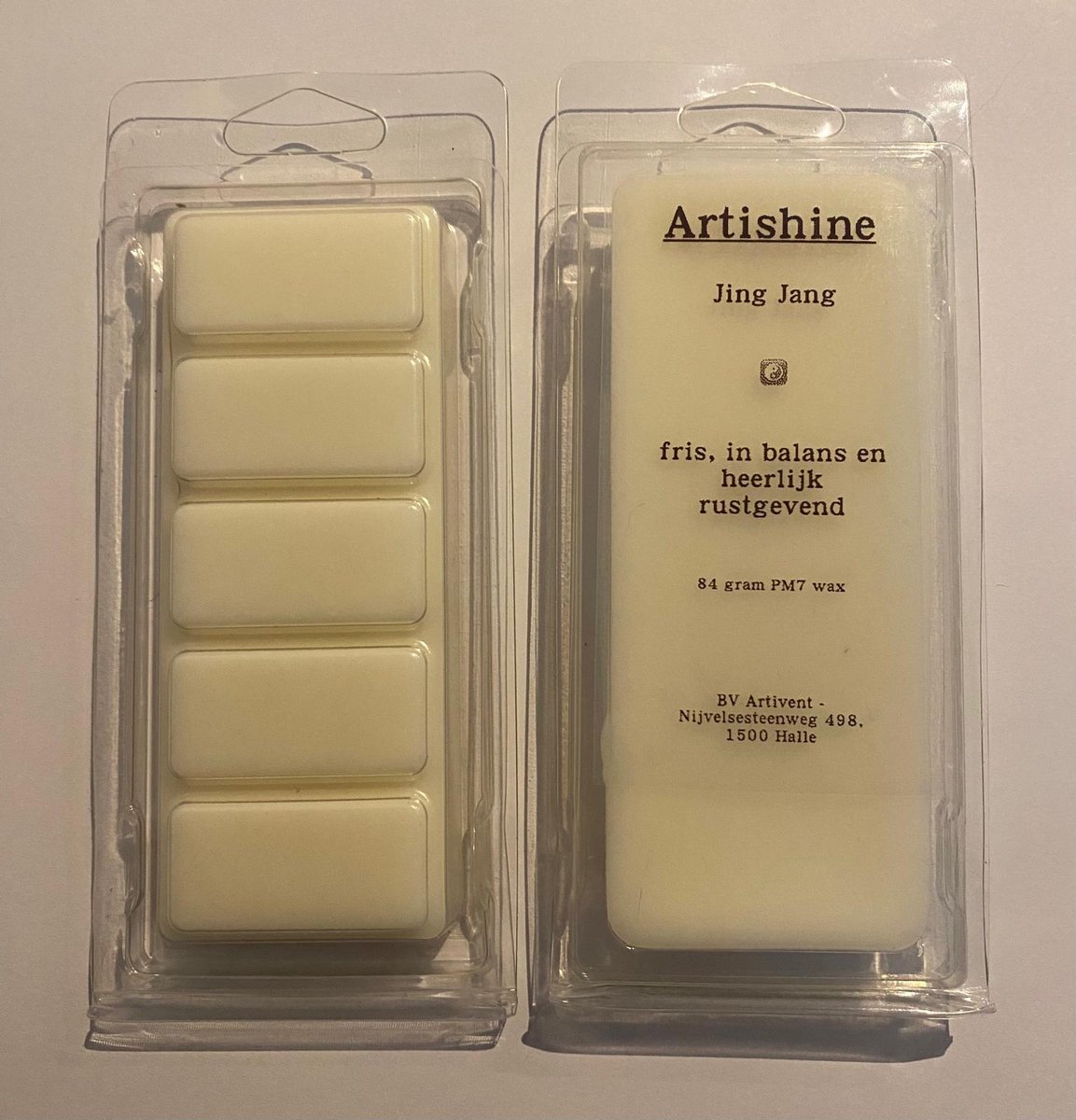 ArtiShine Waxmelts - Jing Jang (5melts - 84 gr !) Wit