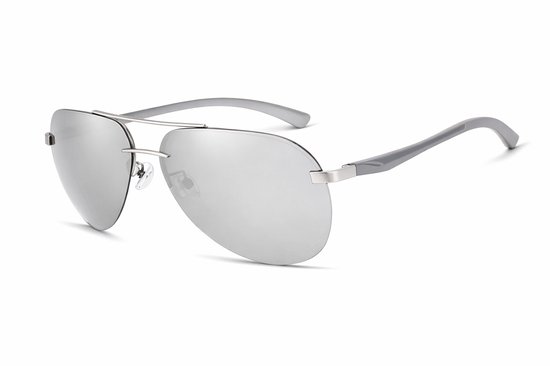 KingSeven Air - Pilotenbril met open montuur - UV400 en polarisatie filter - Z71 van Merkloos — afbeelding 2