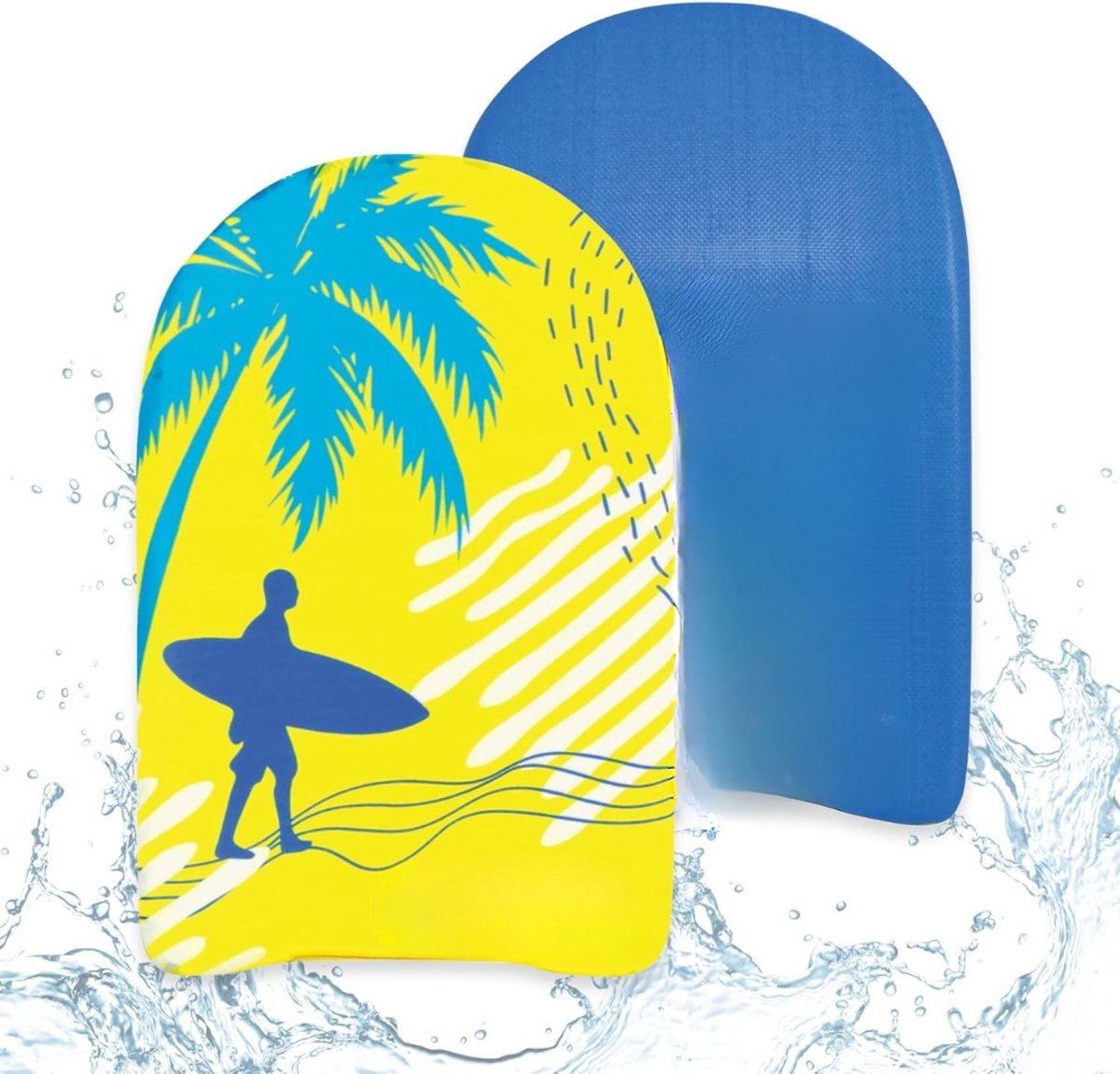 AMA® Bodyboard Kind Skimboard Bodyboard ‎49x33x5cm en Blauw