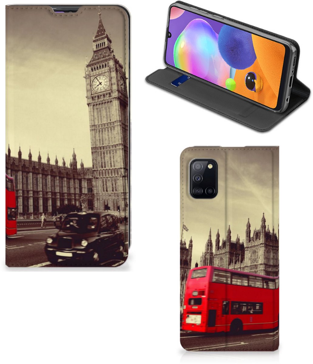 Samsung Galaxy A31 Book Cover Londen