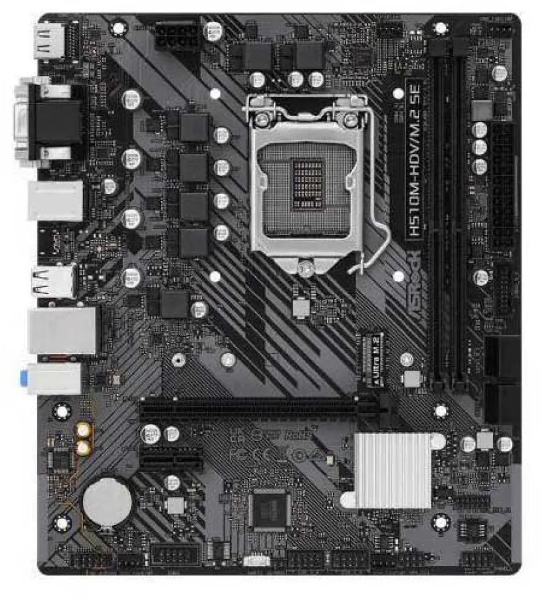 Asrock H510M-HDV/M.2 SE Intel H470 LGA 1200 (Socket H5) micro ATX