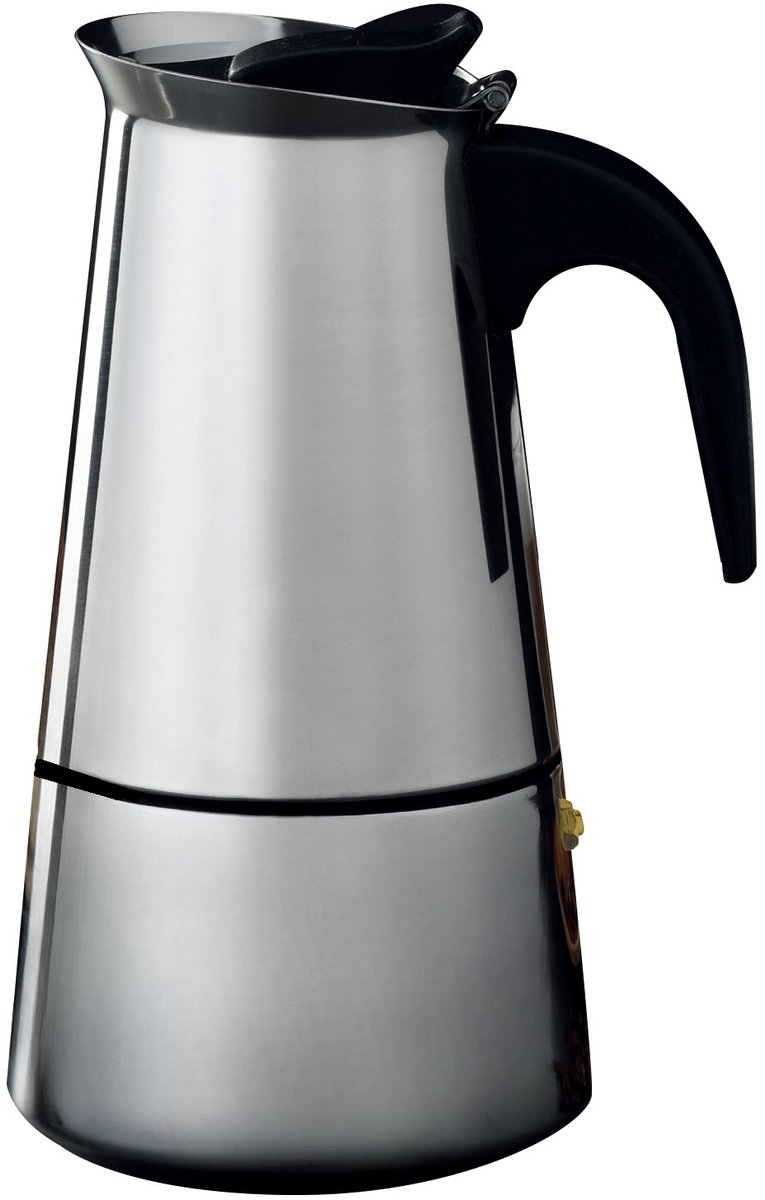 Cheffinger Koffie Percolator - Zilver - 6 Kopjes - Inductie