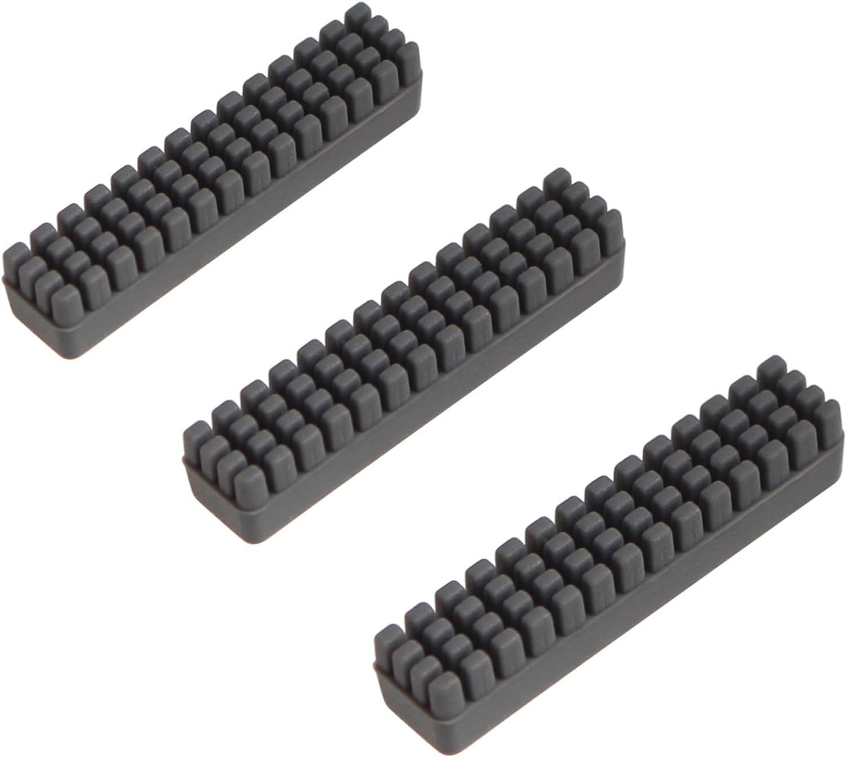 3D Printer Accessoires: 3 Stuks Mini Nozzle Borstels en Silicone Veegblad