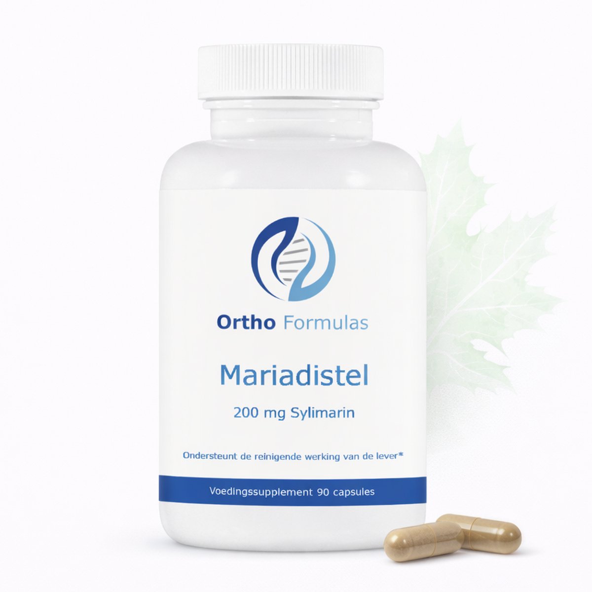 Mariadistel Capsules – Lever Reiniging & Antioxidant – 90 Vegan Capsules