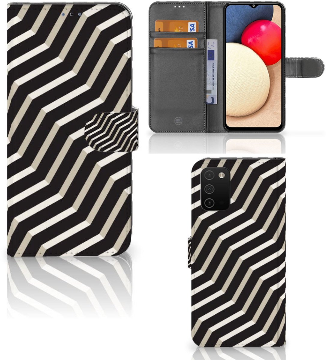 Samsung Galaxy A03s Book Case Illusion