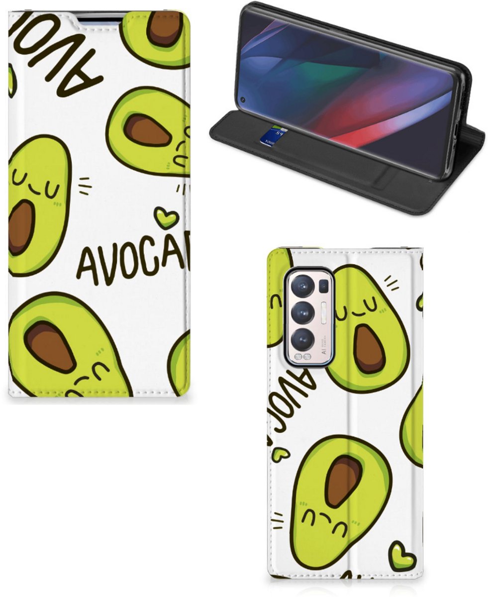 OPPO Find X3 Neo Magnet Case Avocado Singing