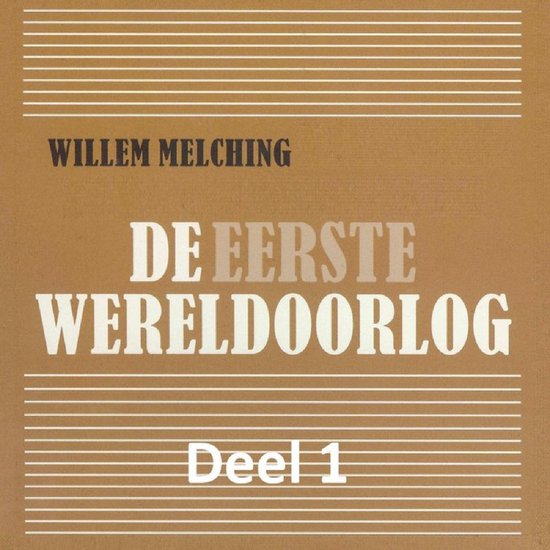 De Eerste Wereldoorlog 1 - cover