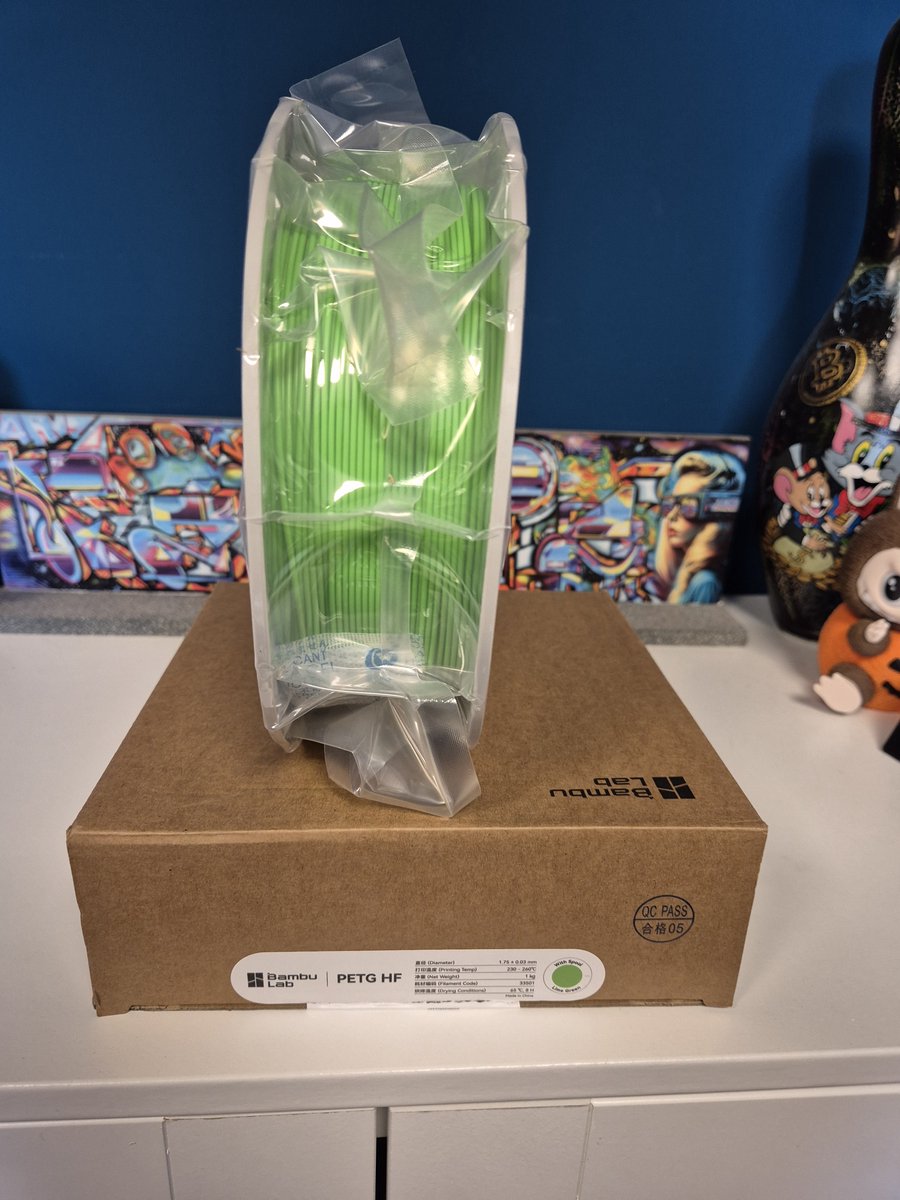 Bambu Lab PETG HF - Lime Green (1kg incl. Spoel)