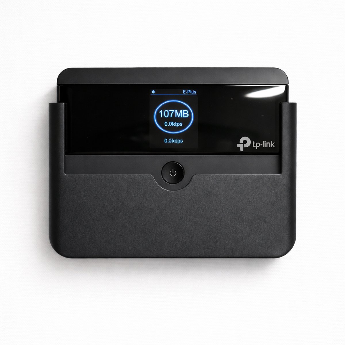 Promount Muurbeugel geschikt voor TP-Link M7350 – Houder met oplaadgat – Inclusief schroeven en pluggen – Zwart