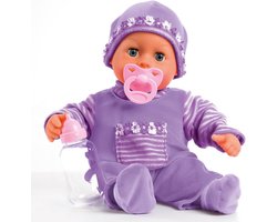 38 cm Baby Doll with Sounds and Soft Body - Cuddle and Care Toy for Kids