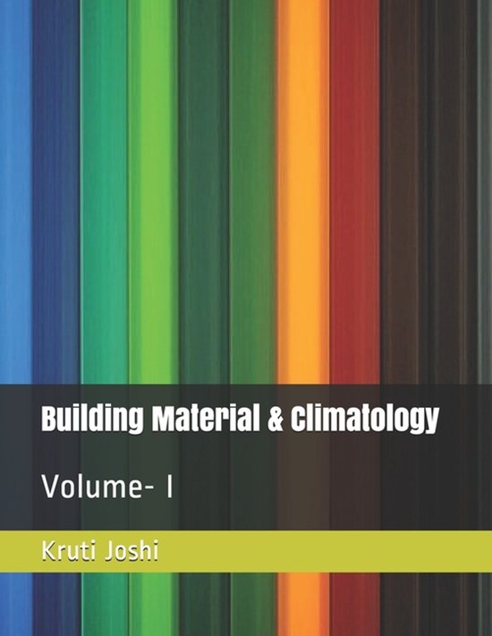 Building Materials & Climatology - I- Building Material & Cl ... - cover