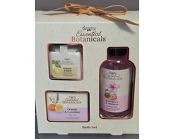 Geschenkset voor vrouwen - douchegel, handcrème en badzout