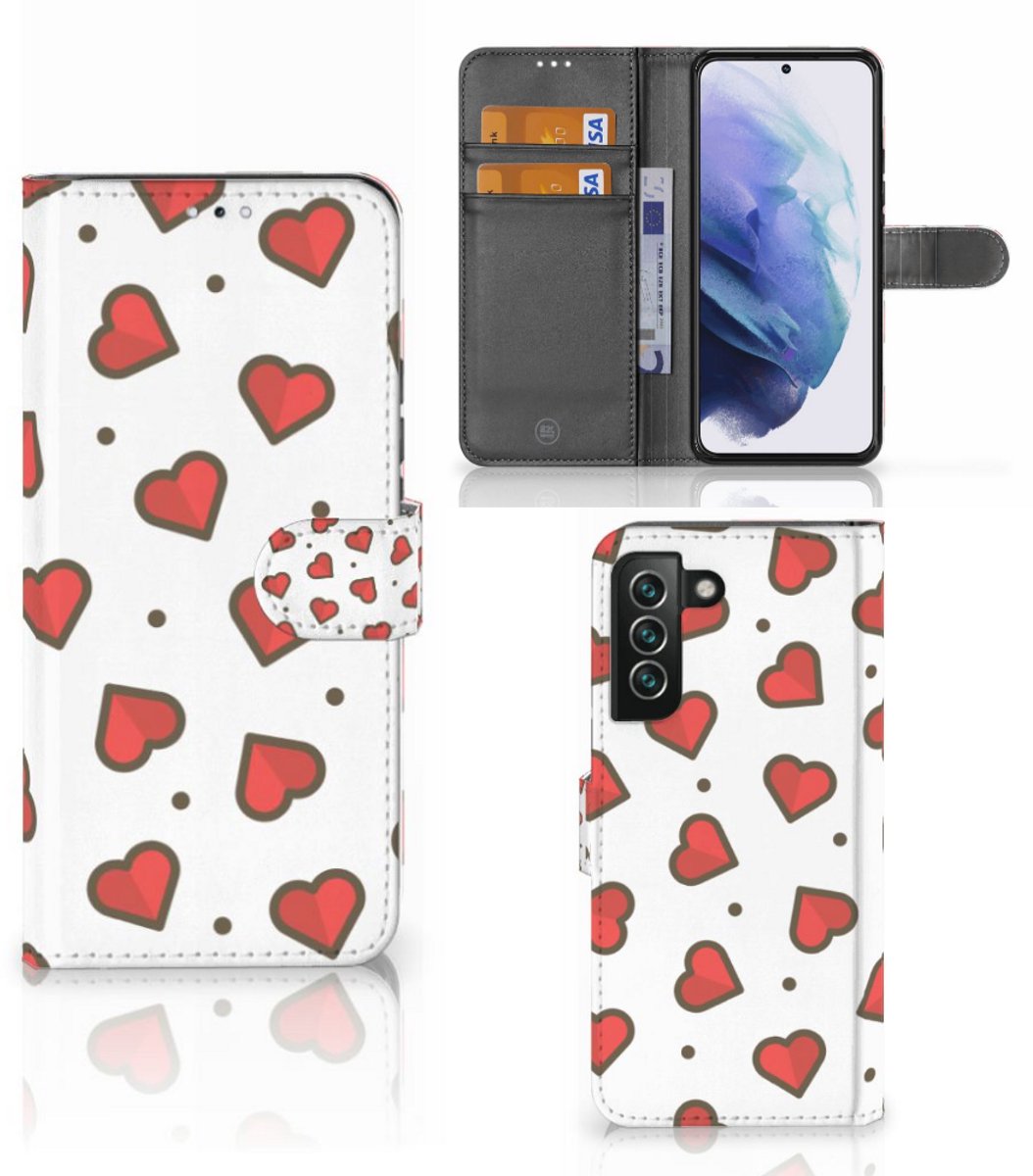 Samsung Galaxy S22 Plus Telefoon Hoesje Hearts