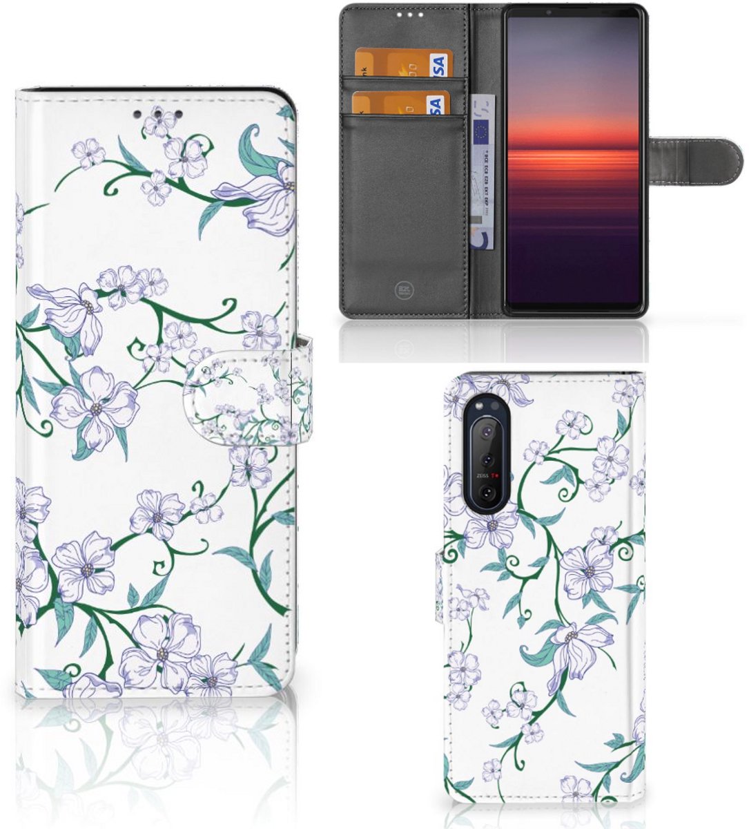 Sony Xperia 5II Uniek Hoesje Blossom White