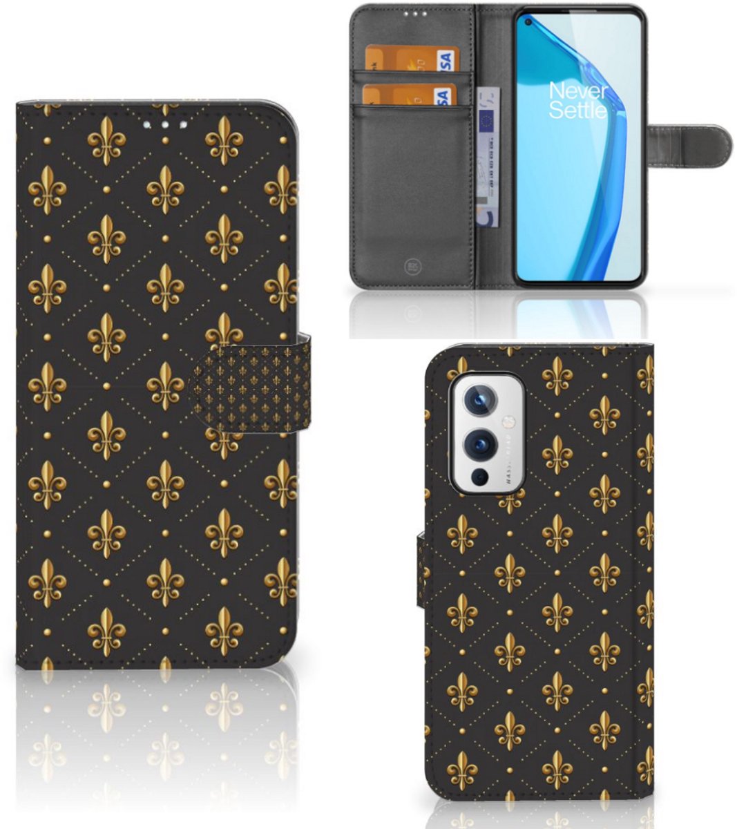 OnePlus 9 Telefoon Hoesje Franse Lelie