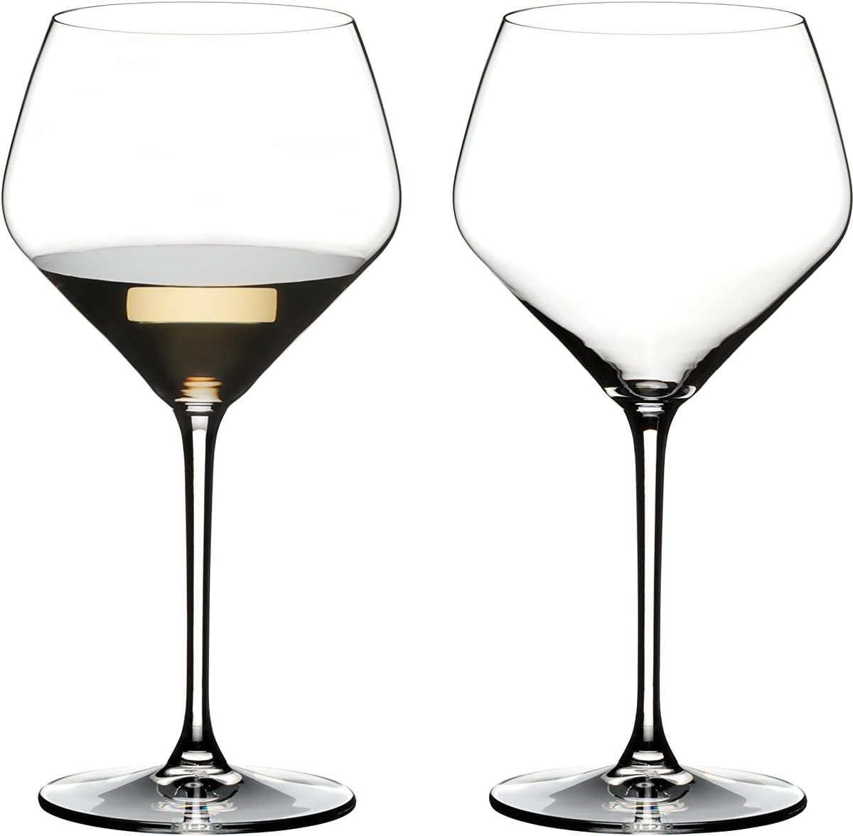 Oaked Chardonnay Glazen Set van 2 - Diamantvormig Design