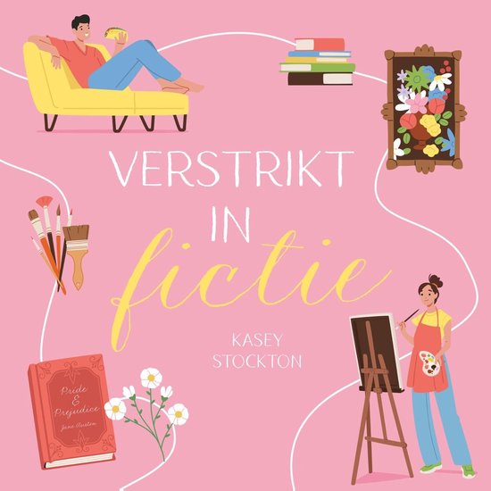 Verstrikt in fictie - cover