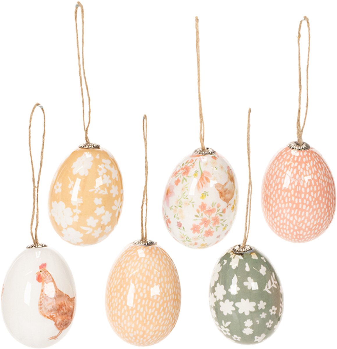 Paaseitjes als decoratie-ideeën. Charmante paasdecoratieaccessoires, 6