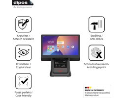 dipos – 2x Pantserfolie geschikt voor IMIN D3 15.6 Zoll | 9H Screenprotector