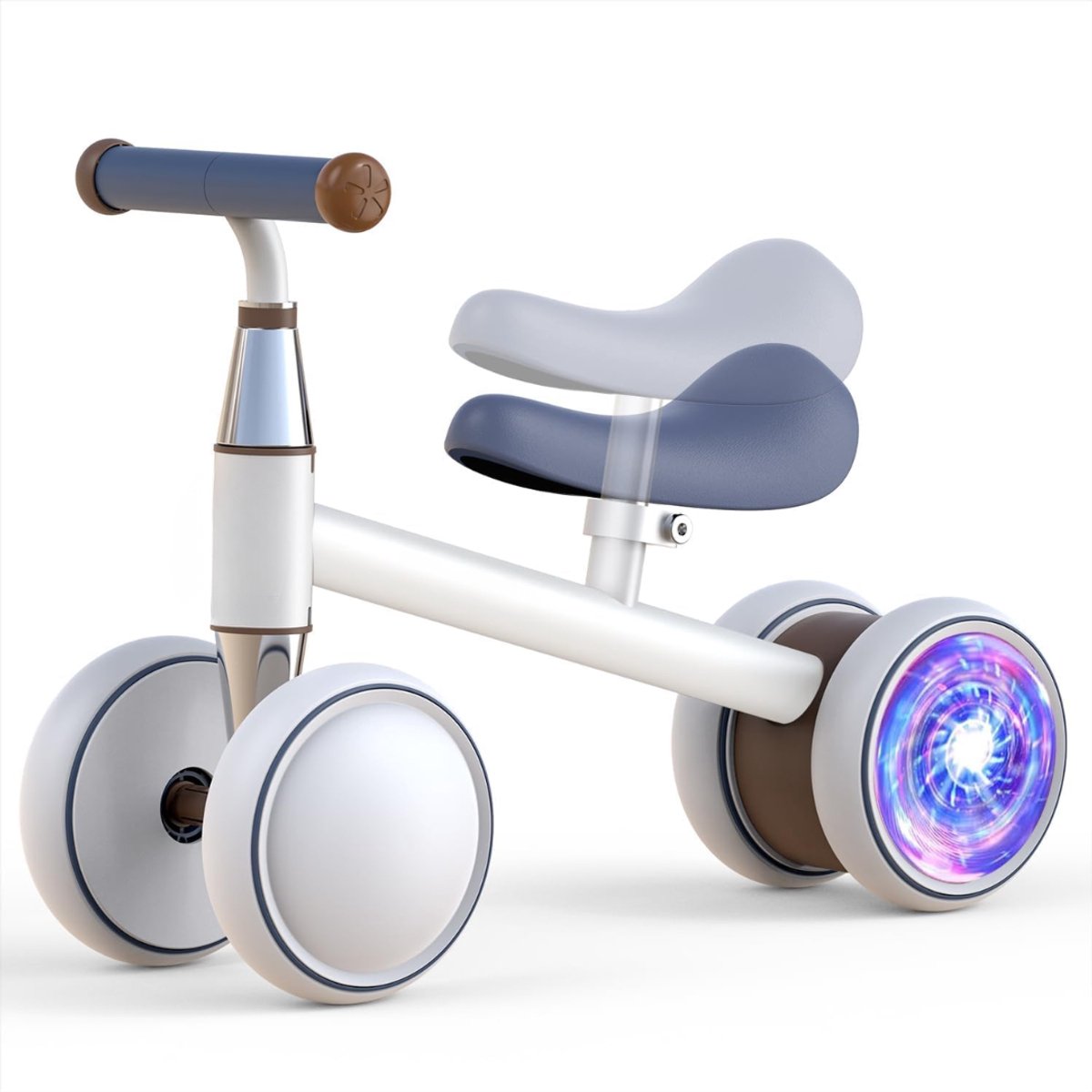 DYNA® Loopfiets 2 jaar - Loopfiets - Loopfietsen - Wit - ‎13cm x 13cm x 38cm