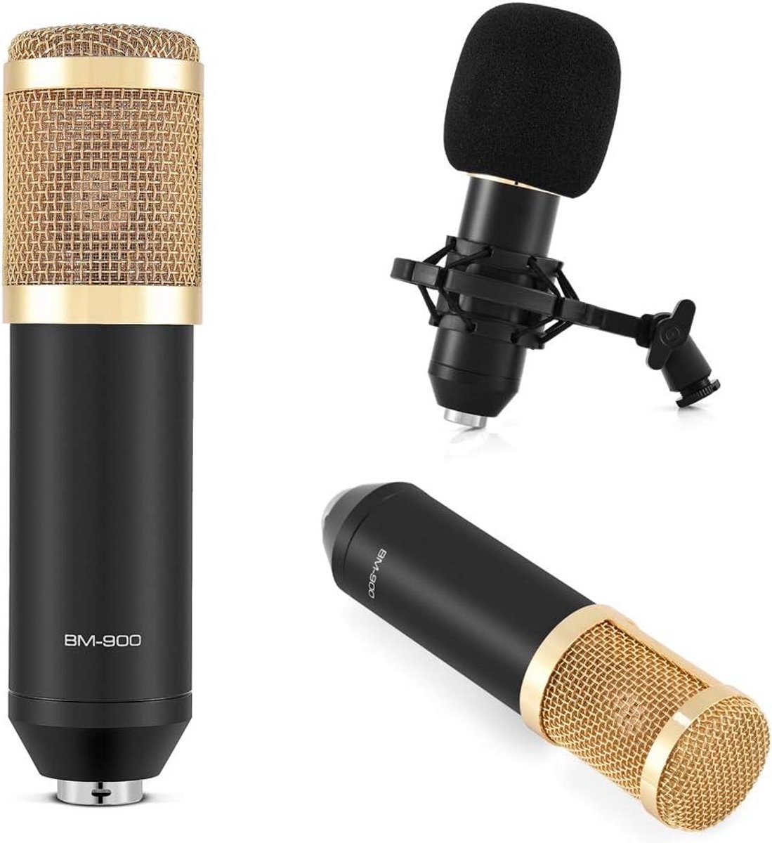Professionele Condensatormicrofoon voor Podcast en Opnames