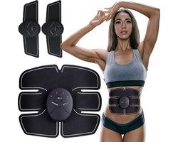 Buikspiertrainer, elektrische buikspierstimulator, unisex trainingsapparaat voor thuisgebruik