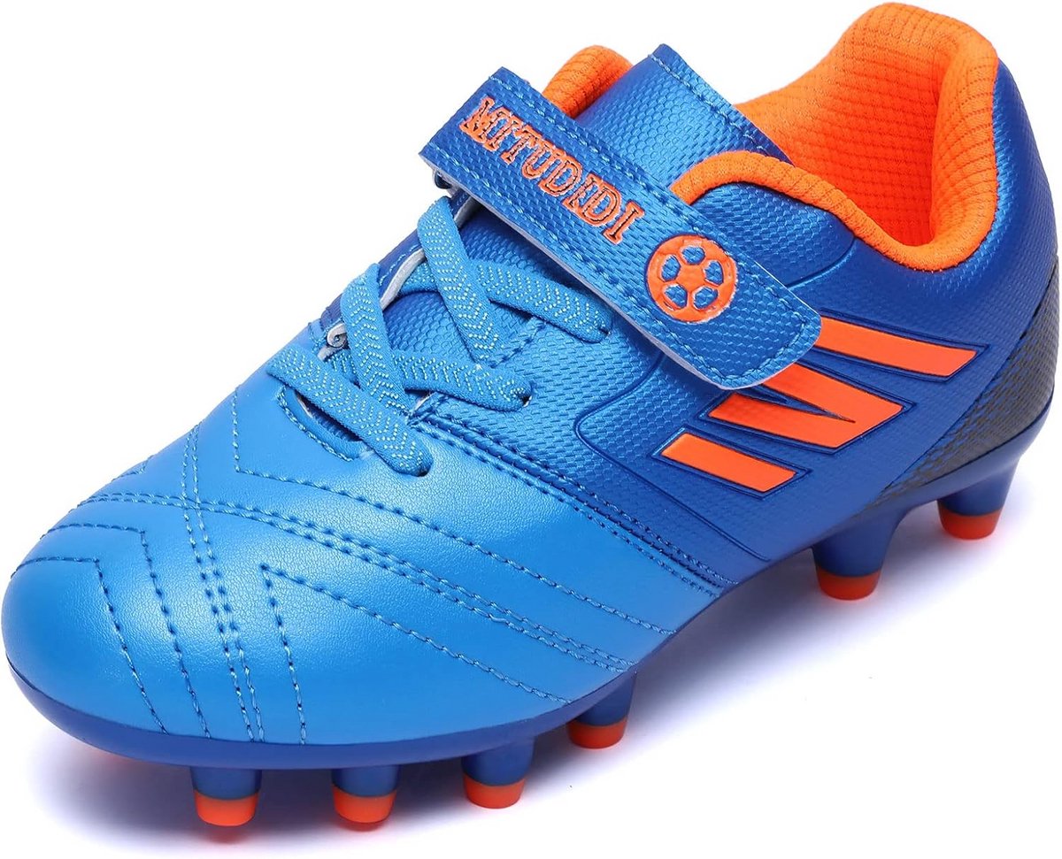 Kindervoetbalschoenen FG/AG Jongens Meisjes - Lichtgewicht Anti-Slip Voetbal Trainingsschoenen Zomer (Maat 28-37)