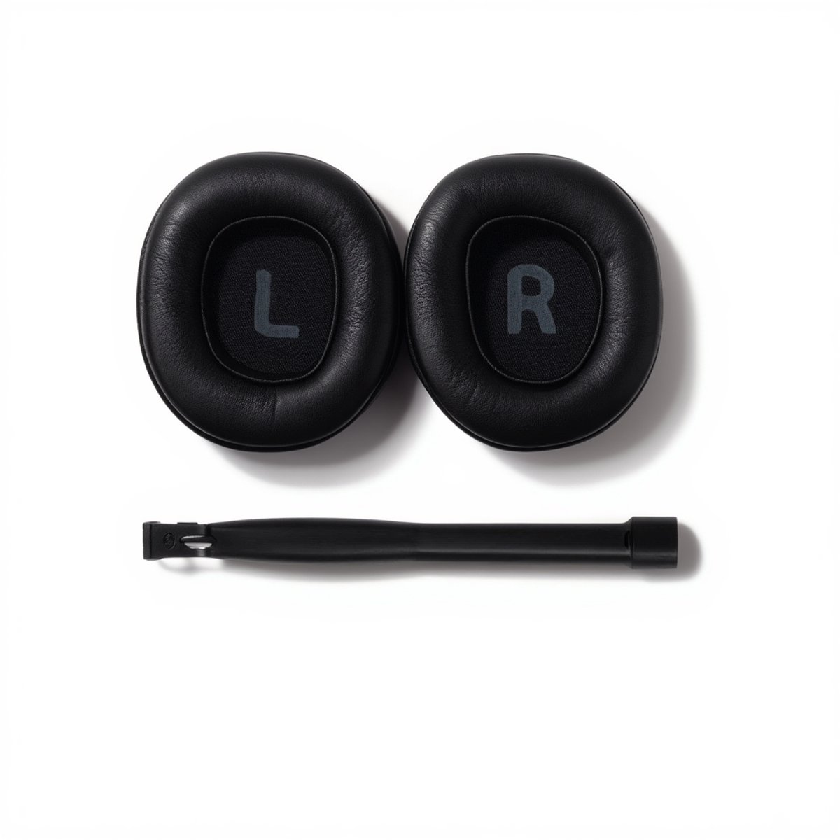 Set Oorkussens voor JBL Koptelefoon - Tune 600BTNC Oorkussen - Tune 600BTNC/510BT/520BT/T500BT/T450/T450BT/JR300BT/Live 460NC/Synchros E40BT/S400BT - kunstleer met Schuimvulling - Zwart